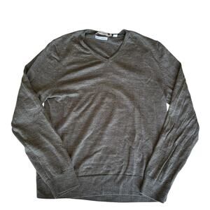 Womens Sweaters Size Large Merino Wool Soft V Neck